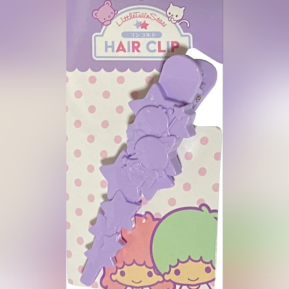 SANRIO Little twin stars  Lilic large hair clip
